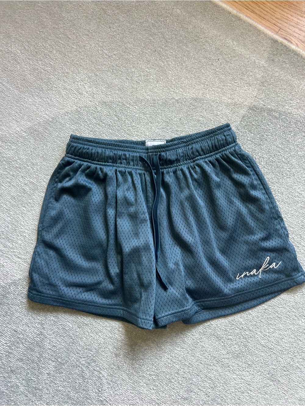 Inaka Power Women's Athletic Mesh Shorts - Teal